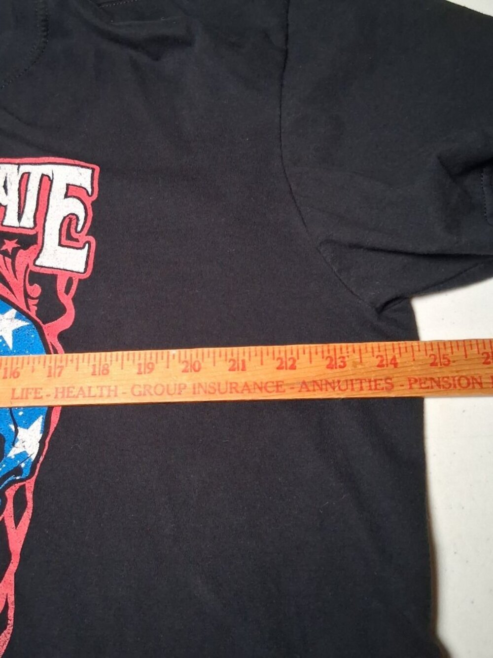 Stone Senate Band Shirt 2XL Black American Flag Skull Southern Rock Music Guitar - Picture 5 of 10